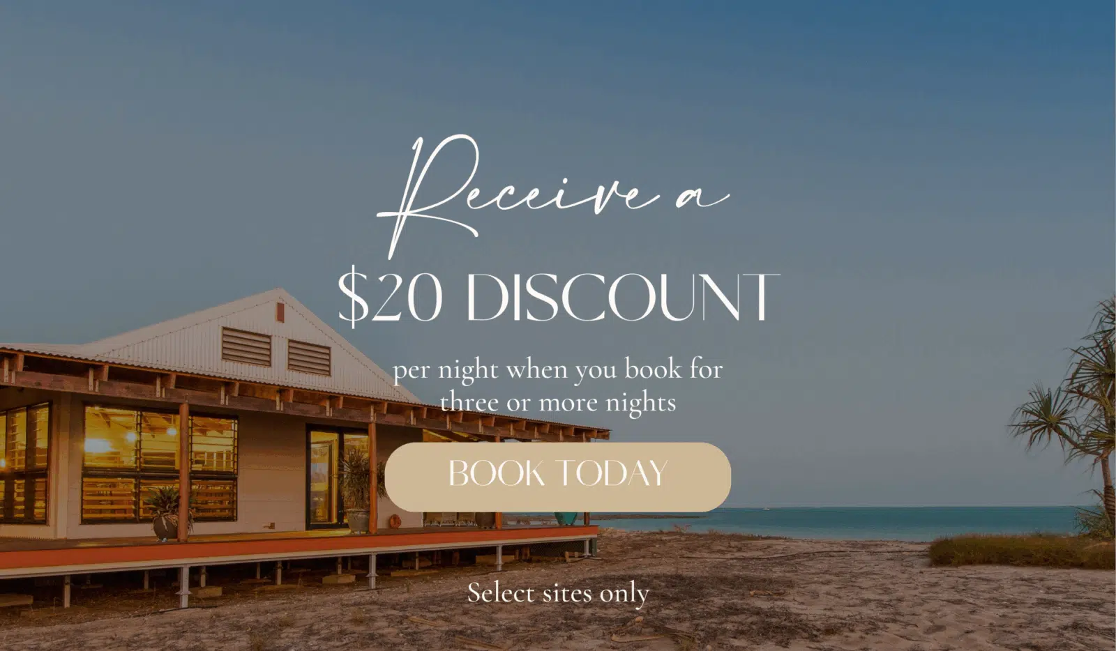 Three or more nights promotion